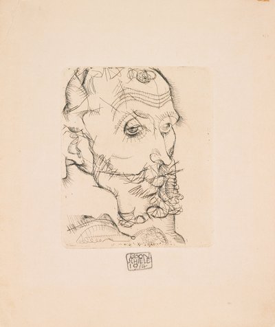 Ritratto di Franz Hauer da Egon Schiele