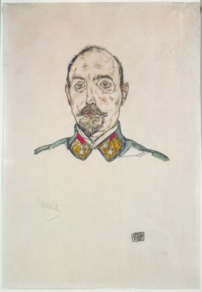 Ufficiale austriaco da Egon Schiele