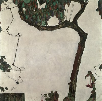Albero autunnale, 1909 da Egon Schiele