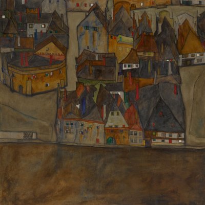 Città al crepuscolo La piccola città II da Egon Schiele
