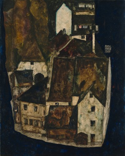 Città morta III da Egon Schiele