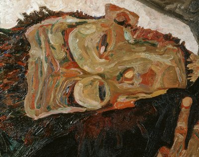 Il poeta (olio su tela) da Egon Schiele