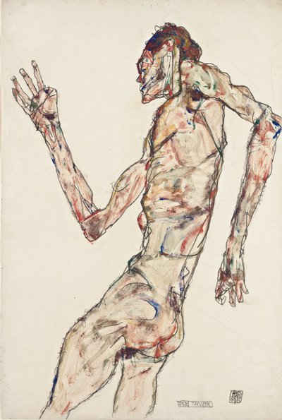 Il ballerino da Egon Schiele