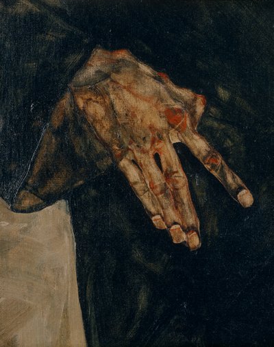 Die Eremiten (olio su tela) da Egon Schiele