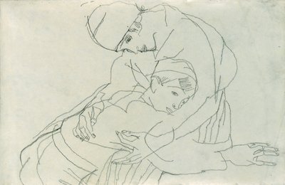 Abbraccio, 1914 da Egon Schiele