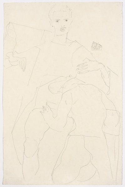 Scena erotica da Egon Schiele