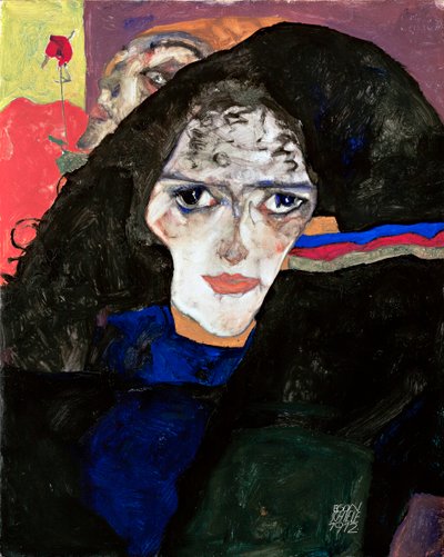 Donna in lutto da Egon Schiele