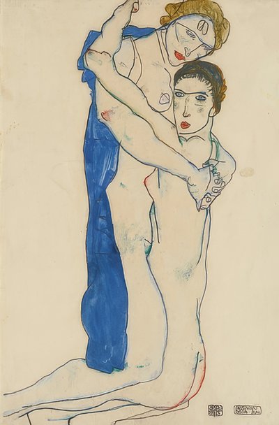 Amica, Rosa-Blu da Egon Schiele