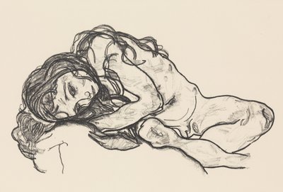 Ragazza, 1918 da Egon Schiele