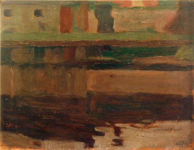 Case sul fiume I da Egon Schiele
