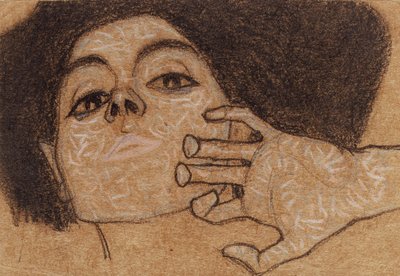 Testa di donna, c.1907-8 da Egon Schiele