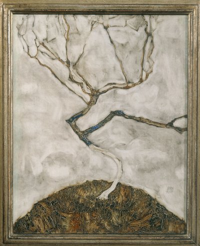 Piccolo albero in autunno inoltrato ... da Egon Schiele