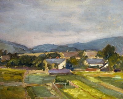 Paesaggio in Austria settentrionale, 1907 da Egon Schiele
