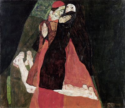 Il cardinale e la suora da Egon Schiele