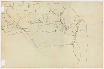 Amanti, 1913 da Egon Schiele