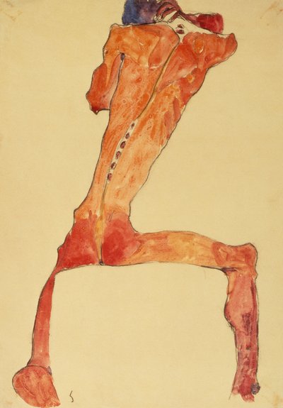 Mannerruckenhaut da Egon Schiele