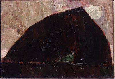 Montagna sul fiume, 1910 da Egon Schiele