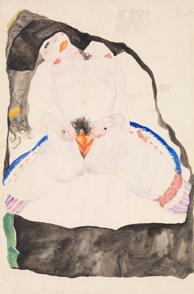 Osservato in un sogno, 1911 da Egon Schiele