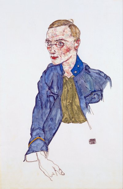 Caporale volontario di un anno da Egon Schiele