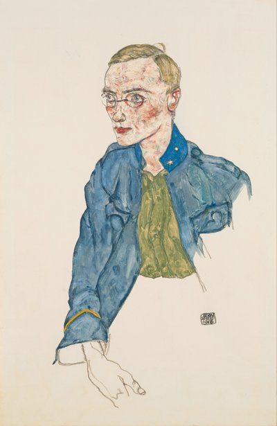 Caporale volontario di un anno, 1916 da Egon Schiele