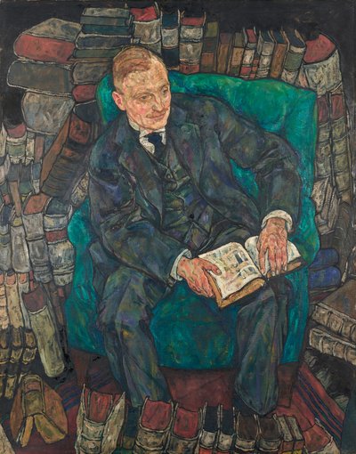 Ritratto del Dr. Hugo Koller, 1918 da Egon Schiele