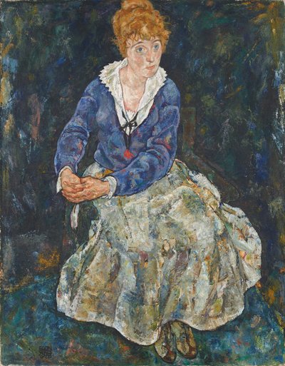 Ritratto di Edith Schiele, moglie dell
