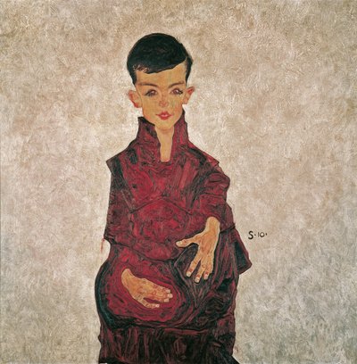 Ritratto di Herbert Reiner da Egon Schiele