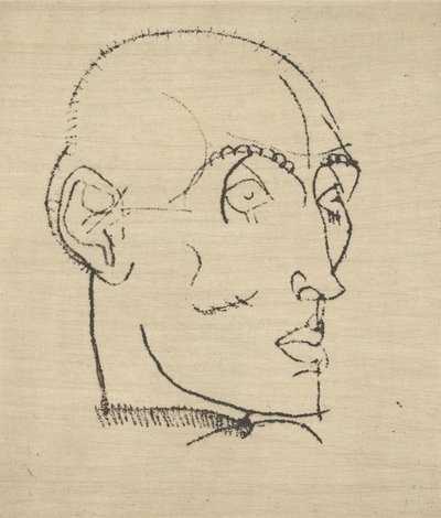 Ritratto di un uomo, 1914 da Egon Schiele