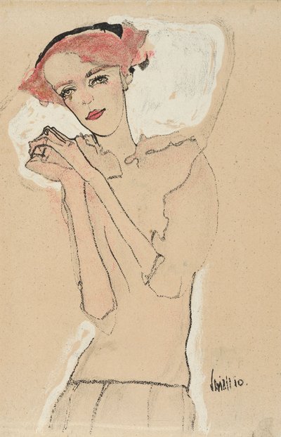 Ritratto di una donna da Egon Schiele