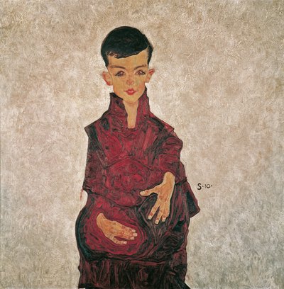 Ritratto di Herbert Reiner da Egon Schiele
