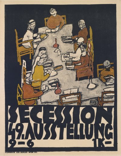 Secessione 49. Esposizione, 1918 da Egon Schiele