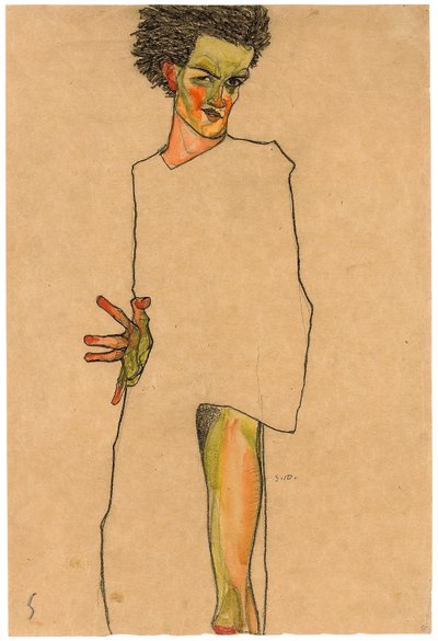 Autoritratto da Egon Schiele