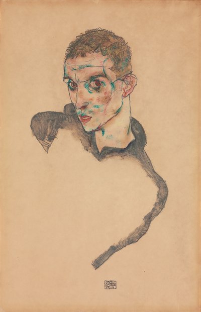Autoritratto, 1914 da Egon Schiele