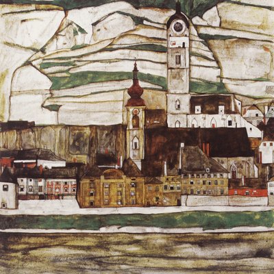 Stein an der Donau (quartiere di Krems) da Egon Schiele