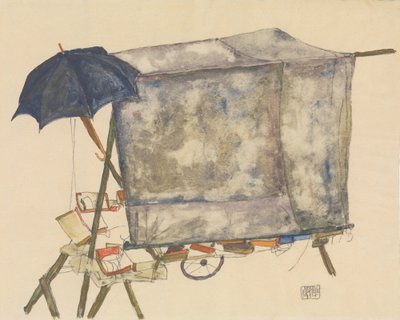 Carretto di strada da Egon Schiele