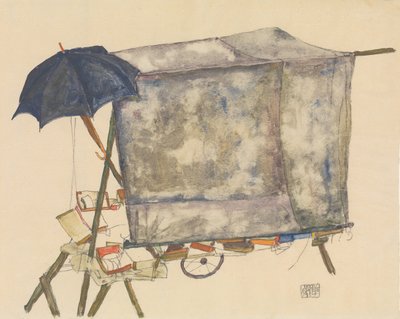 Carretto di strada da Egon Schiele