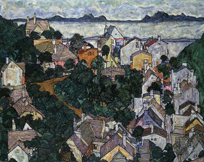 Paesaggio estivo da Egon Schiele