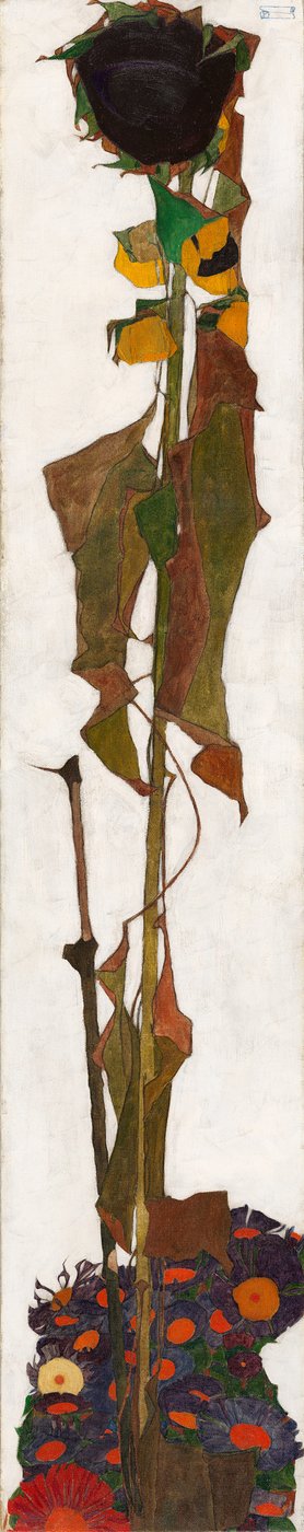 Girasole, 1909-1910 da Egon Schiele
