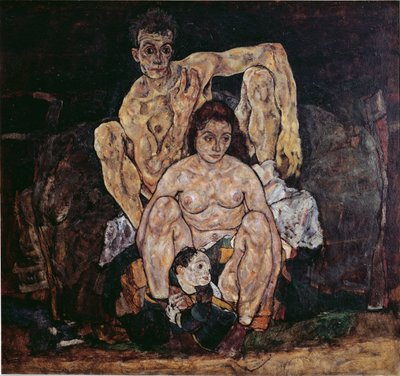 La famiglia da Egon Schiele