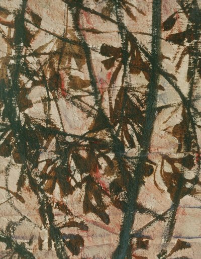 Versinkende Sonne (olio su tela) da Egon Schiele