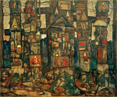 Devozione nella foresta da Egon Schiele