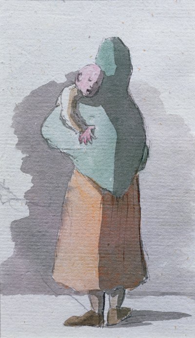 Madre e figlio da Egron Sellif Lundgren