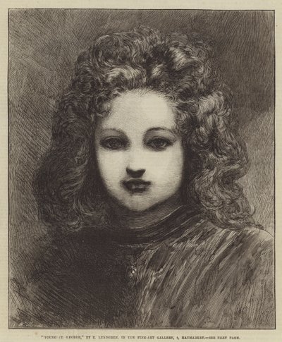 Giovane San Giorgio, nella Galleria delle Belle Arti, 5, Haymarket da Egron Sellif Lundgren