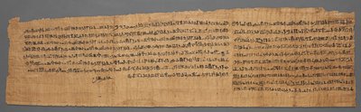 Libro dei Morti di Bakenmut da Egypt, Third Intermediate Period, late Dynasty 21