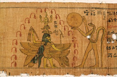 Papiro magico, Periodo Tardo Dinastico, Periodo Tolemaico (332-30 a.C.) da Egyptian