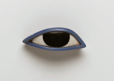 Occhio destro da una bara antropoide da Egyptian