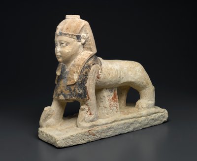 Il dio Tutu come sfinge che calpesta serpenti da Egyptian