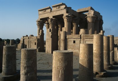 Veduta del Tempio Doppio Romano e Tolemaico di Sobek e Haroeris sul Nilo da Egyptian