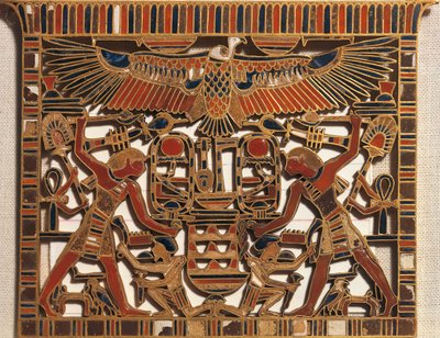 Egitto, corazza in oro e smalto, dodicesima dinastia, Medio Regno da Egyptian 12th Dynasty