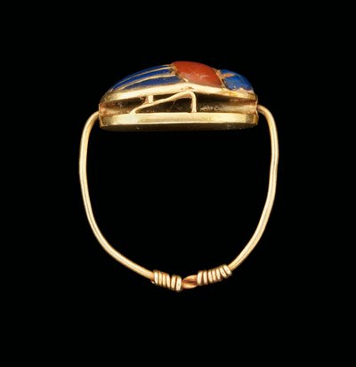 Anello con scarabeo, Medio Regno da Egyptian 12th Dynasty